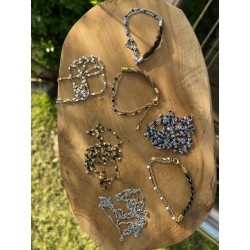Bracelet "Kimba" en crin de cheval