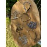Bracelet "Kimba" en crin de cheval