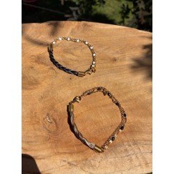 Bracelet "Kimba" en crin de cheval