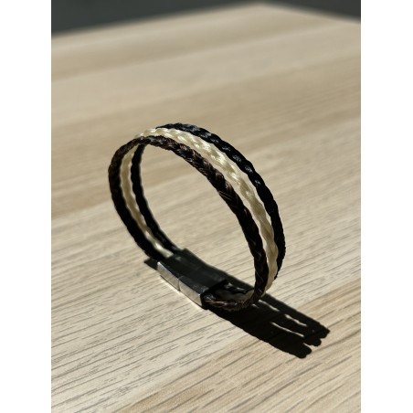 bracelet en crin de cheval personnalisé - Ulysse