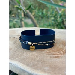 Bracelet "Kimba" en crin de cheval