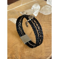 bracelet en crin de cheval personnalisé - Ulysse
